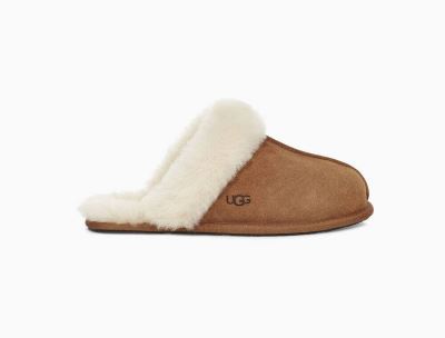 UGG Scuffette II Womens Slippers Chestnut/ Brown - AU 921QI